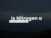 Is Nitrogen A Greenhouse Gas