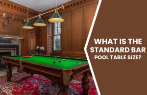 What Is The Standard Bar Pool Table Size