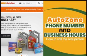 AutoZone Phone Numbers and Business hours