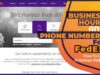 Business Hours And Phone Numbers For FedEx