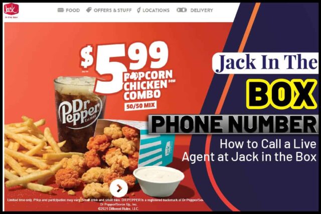 Jack in the Box Phone Number