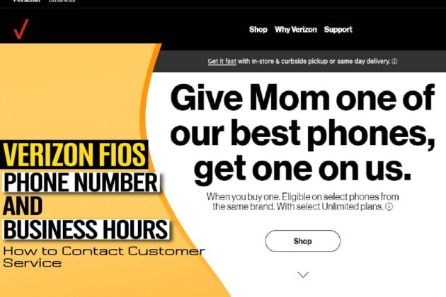 Verizon Fios Phone Number and Business Hours