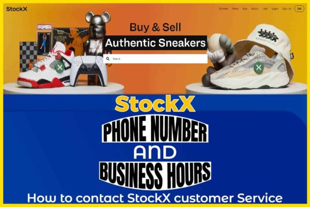 StockX Phone Numbers And Business Hours