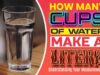 How Many Cups Of Water Make A Liter
