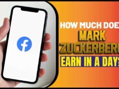 How Much Does Mark Zuckerberg Earn In A Day