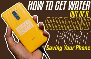 How To Get Water Out Of A Charging Port