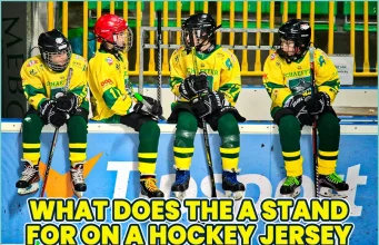 What Does The A Stand For On A Hockey Jersey