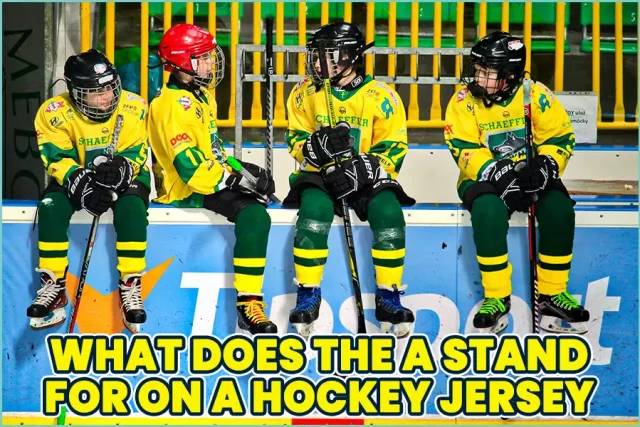 What Does The A Stand For On A Hockey Jersey