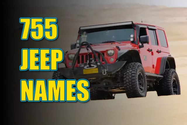 755 Jeep Names