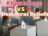 Republican Vs Democrat Beliefs