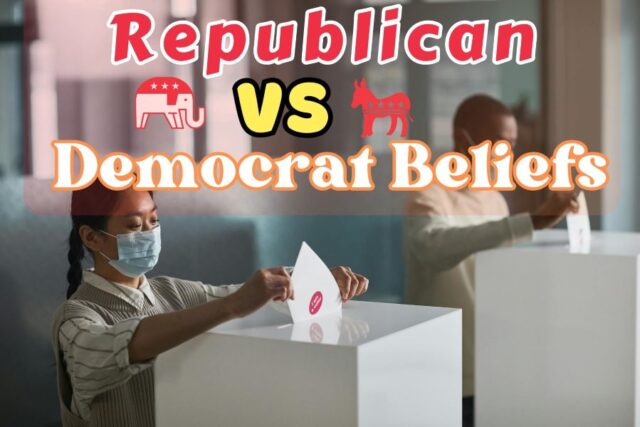 Republican Vs Democrat Beliefs
