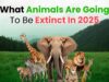 What Animals Are Going To Be Extinct In 2025