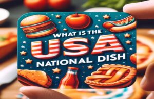 What Is The Usa National Dish