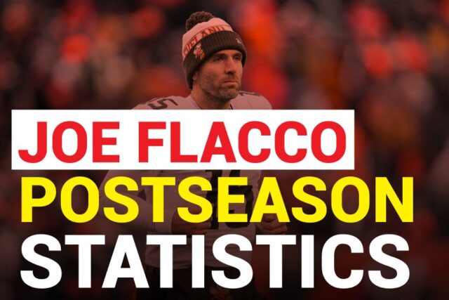 Joe Flacco Postseason Statistics