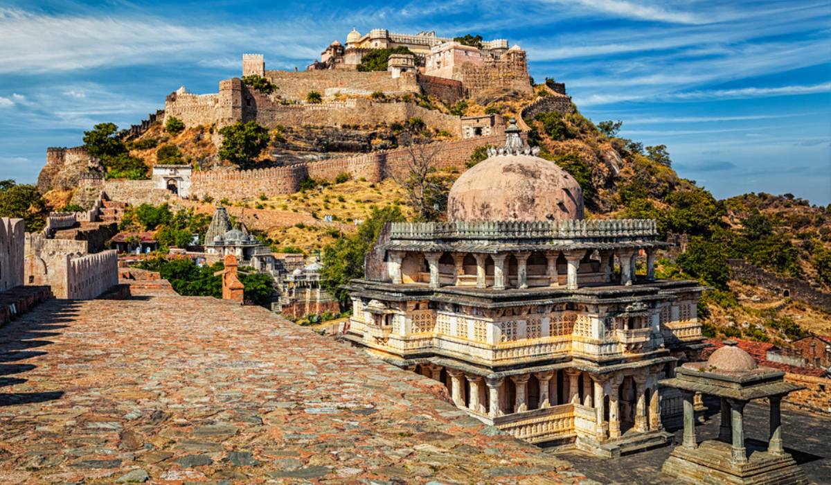 Beautiful landscape near Kumbhalgarh