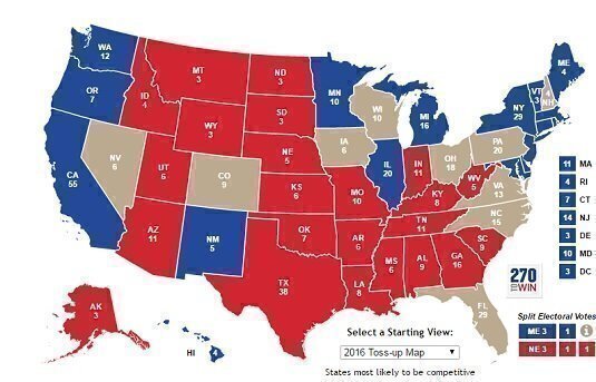 Swing State Map