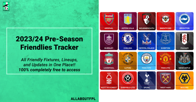 Premier League 2023/24 Pre-Season Fixtures: Upcoming Matches and Locations for All Teams