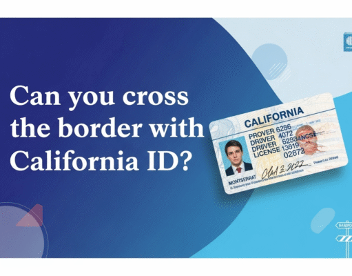Can You Cross the Border with California ID
