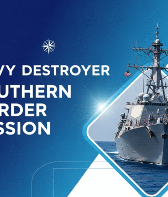 navy destroyer southern border mission