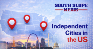 independent cities in the us
